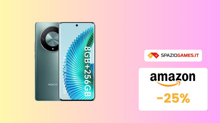 SUPER sconto su questo smartphone HONOR Magic6 lite! (-25%)