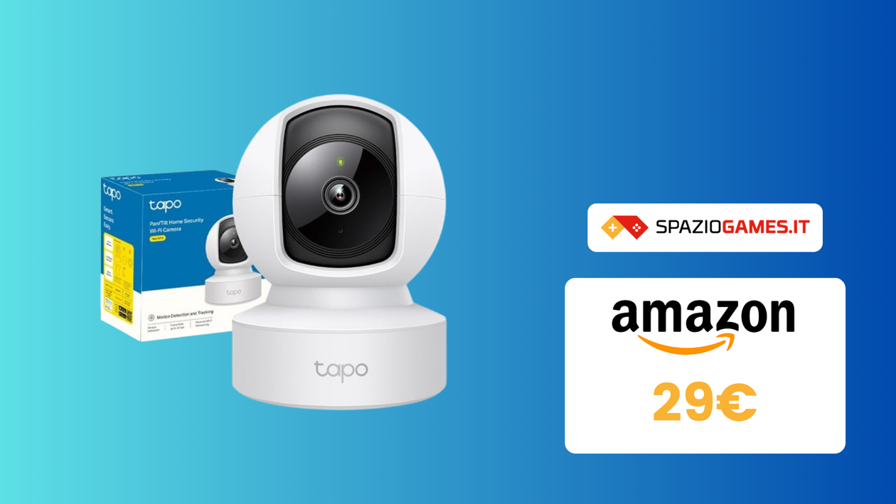 Immagine di Paghi poco e funziona bene: telecamera di sicurezza a soli 29€!