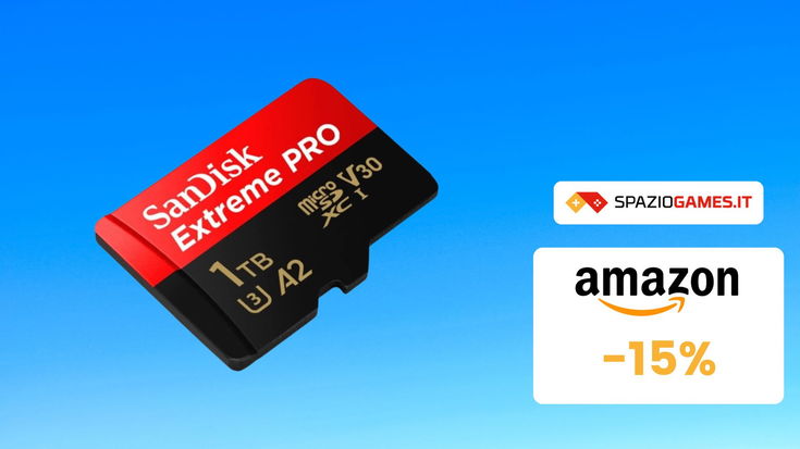 FOLLIA AMAZON: microSD SanDisk Extreme PRO è da comprare subito!