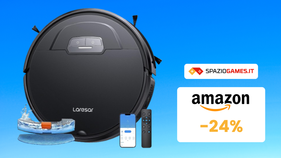 Immagine di PREZZO TOP su questo robot aspirapolvere 2 in 1! Lo paghi solo 151€