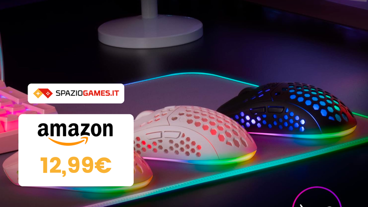 Questo Mouse gaming ultra leggero ora costa SOLO 13€!