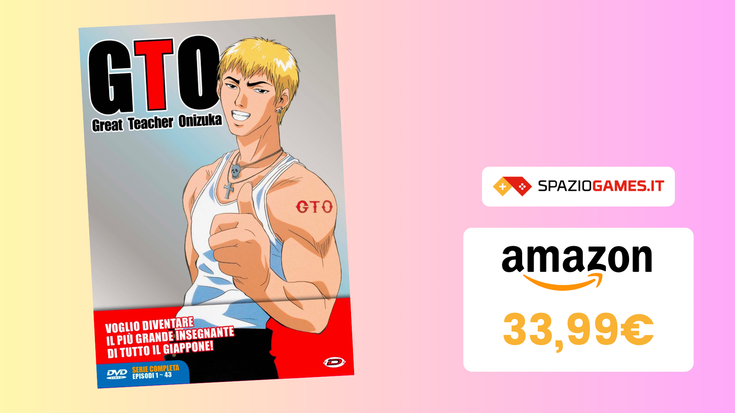 OFFERTA TOP: G.T.O. Serie Completa (6 DVD) ora in sconto del 10%!