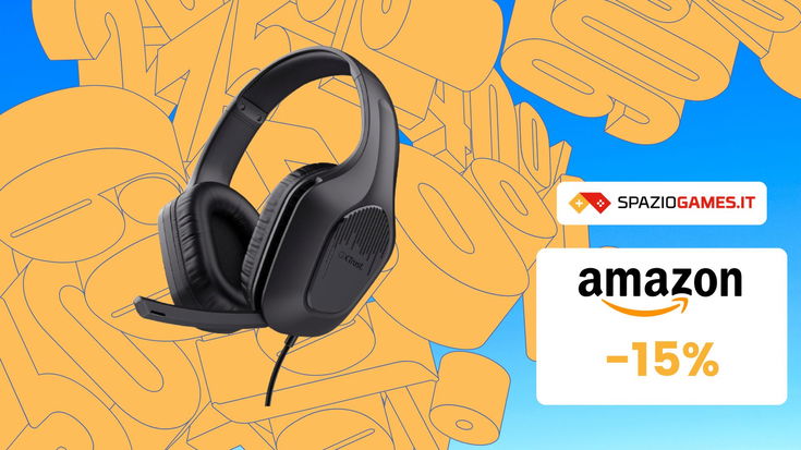 Cuffie Trust Gaming GXT 415 Zirox, CHE PREZZO! Su Amazon risparmi il 15%!