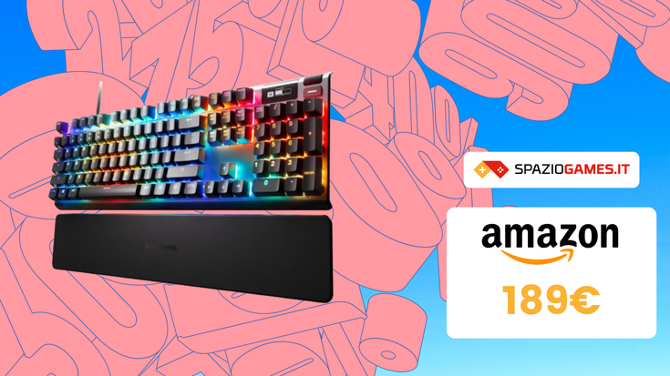 Questa SPLENDIDA tastiera gaming costa solo 189€ su Amazon!