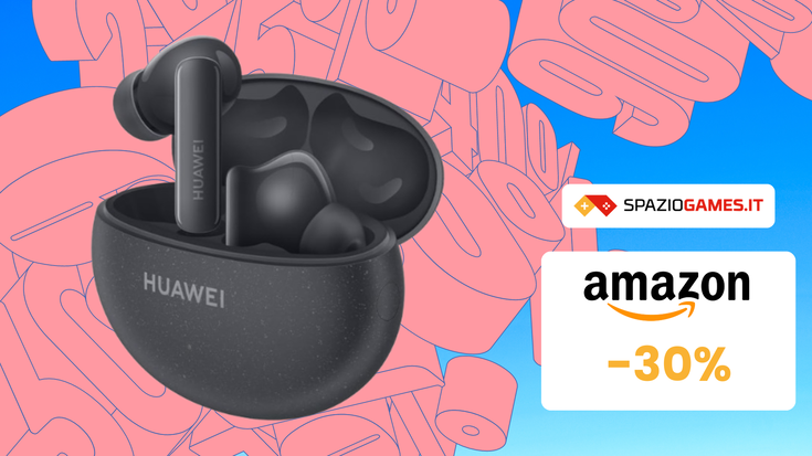 HUAWEI FreeBuds 5i al prezzo PIÙ BASSO di sempre su Amazon! (-30€)