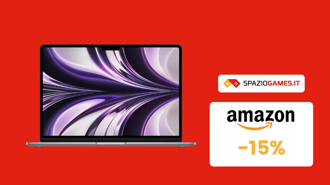 Immagine di SVUOTATUTTO AMAZON: Apple MacBook Air in sconto del 15%!