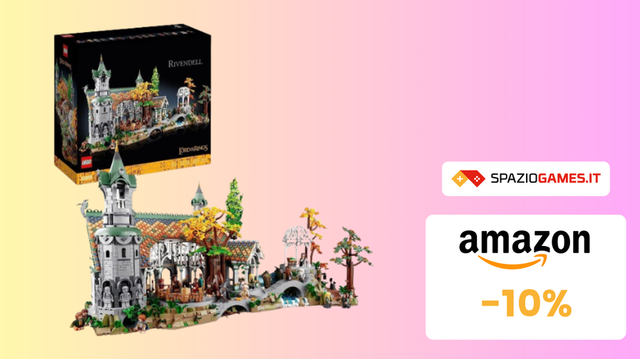 Immagine di BELLISSIMO set lego Gran Burrone LEGO in OFFERTA su Amazon! -10%!