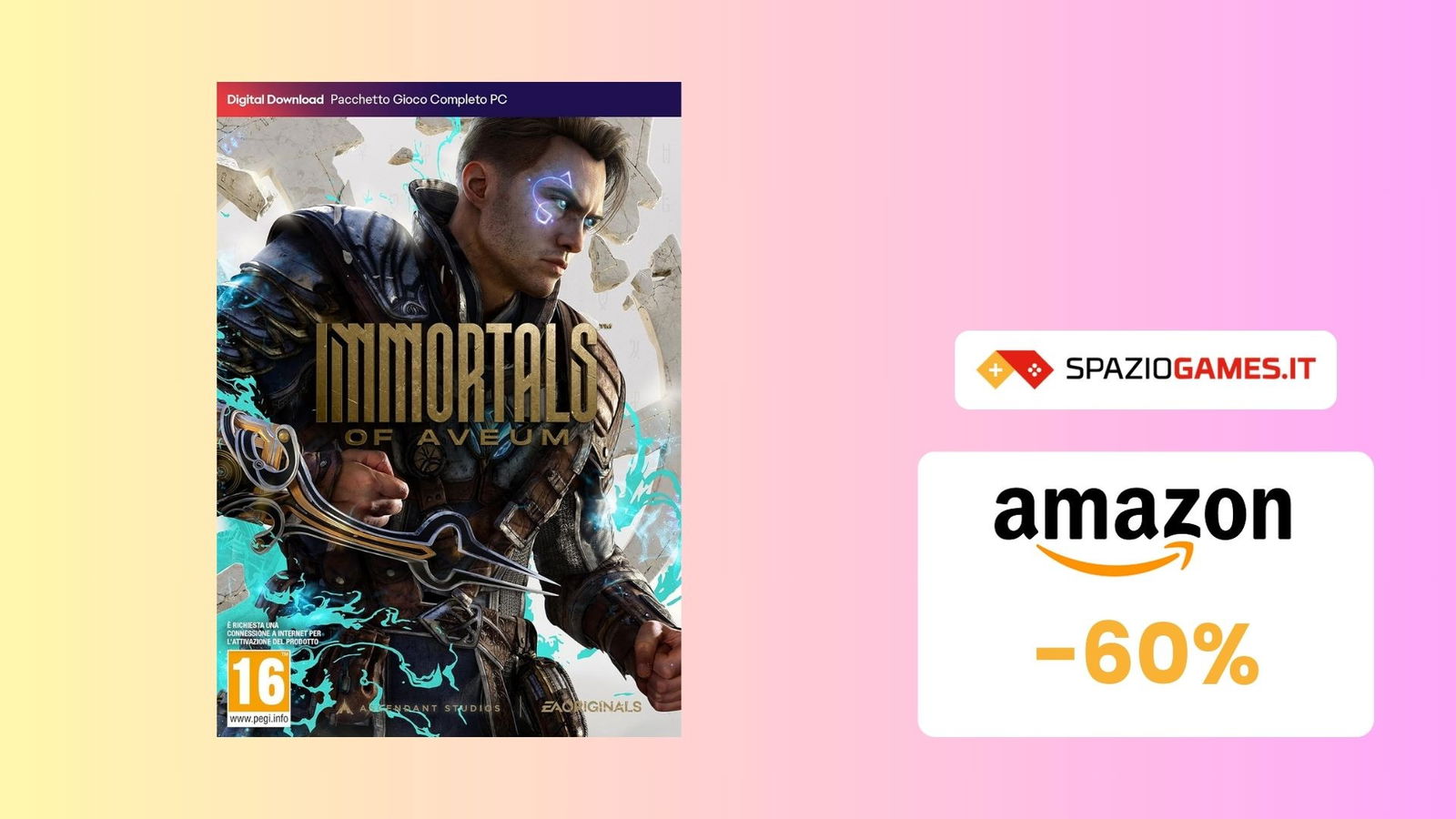 Immortals of Aveum oggi vi costa MENO della metà! (-60%)