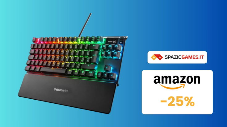 Prezzo TOP su questa tastiera meccanica SteelSeries! (-25%)