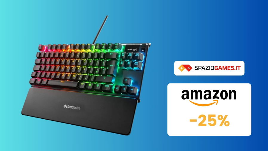 Immagine di Prezzo TOP su questa tastiera meccanica SteelSeries! (-25%)