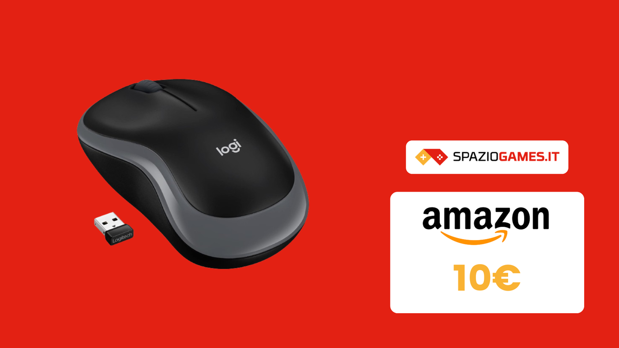 Immagine di Paghi poco e funziona bene: mouse wireless Logitech a 10€!