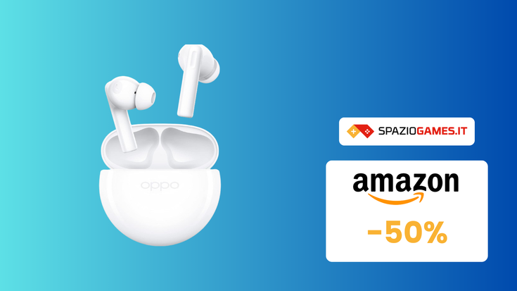 Questi auricolari True Wireless OPPO li paghi la metà, solo 24€!