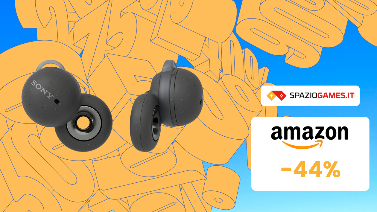 Immagine di Auricolari Sony LinkBuds in offerta su Amazon, AFFARE al -44%