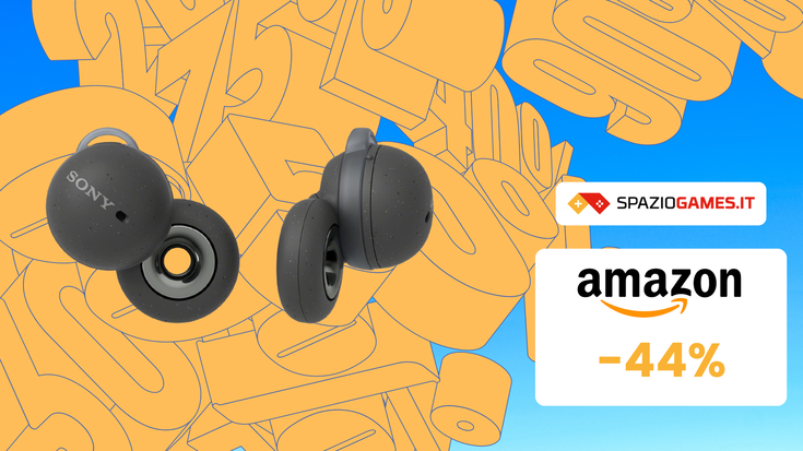 Auricolari Sony LinkBuds in offerta su Amazon, AFFARE al -44%