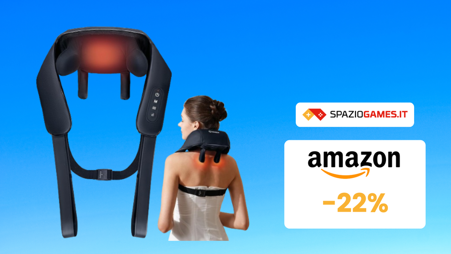 Immagine di Massaggiatore collo KNQZE, CHE PREZZO! Su Amazon risparmi il 22%