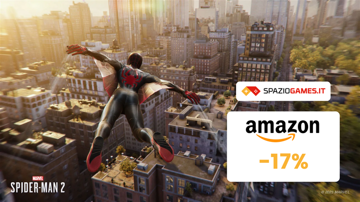 SVUOTATUTTO AMAZON: Marvel's Spider-Man 2  in sconto del 17%