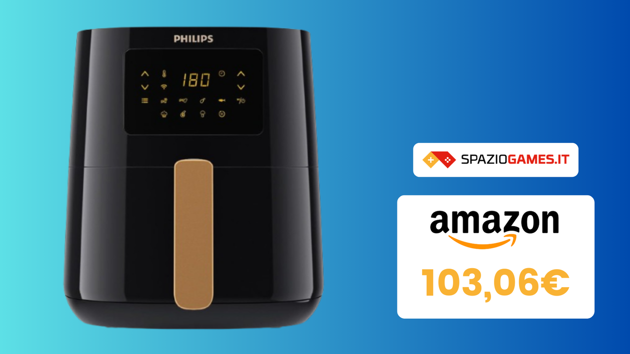 Immagine di DOPPIO SCONTO sulla friggitrice ad aria Philips Airfryer Serie 5000!