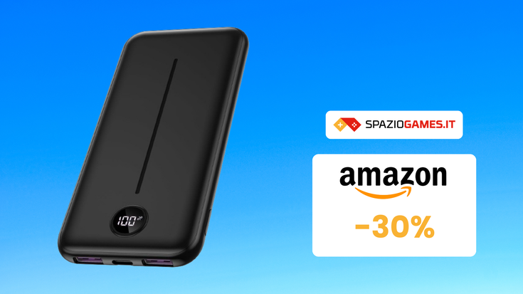 Power bank ultrasottile ora a un PREZZO MINI: lo paghi solo 11€!