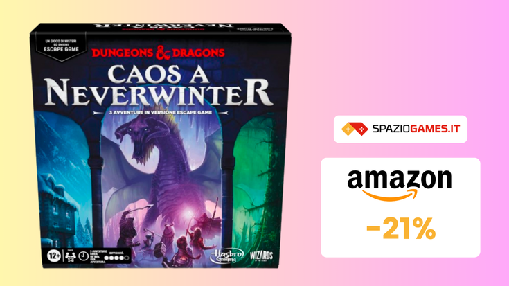 Ottimo SCONTO sul gioco da tavolo D&D: Caos a Neverwinter: -21%!