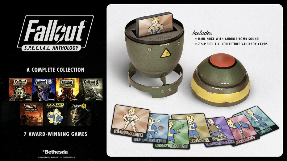 Immagine di Bethesda celebra l'arrivo della serie TV con Fallout S.P.E.C.I.A.L. Anthology