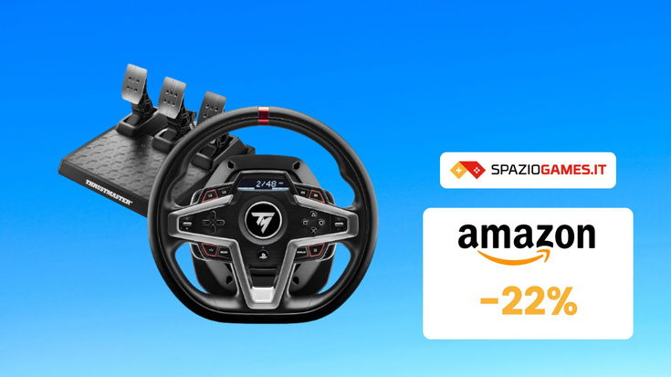 Prezzo TOP su questo volante Thrustmaster! (-22%)