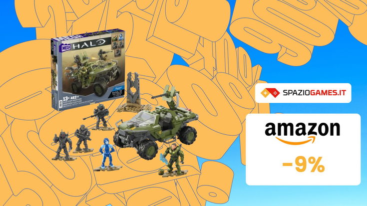 MEGA Halo Warthog: STUPENDO e in OFFERTA! (-9%)