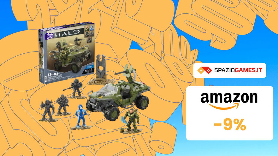 Immagine di MEGA Halo Warthog: STUPENDO e in OFFERTA! (-9%)