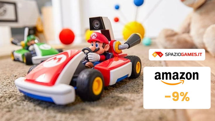 SVUOTATUTTO AMAZON: Mario Kart Live Home Circuit in sconto del 9%!