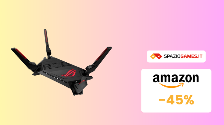 Prezzo TOP su questo router gaming ASUS ROG Rapture! (-45%)