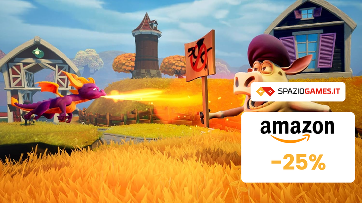 Spyro: Reignited Trilogy per Switch a prezzo SHOCK su Amazon! (-25%)