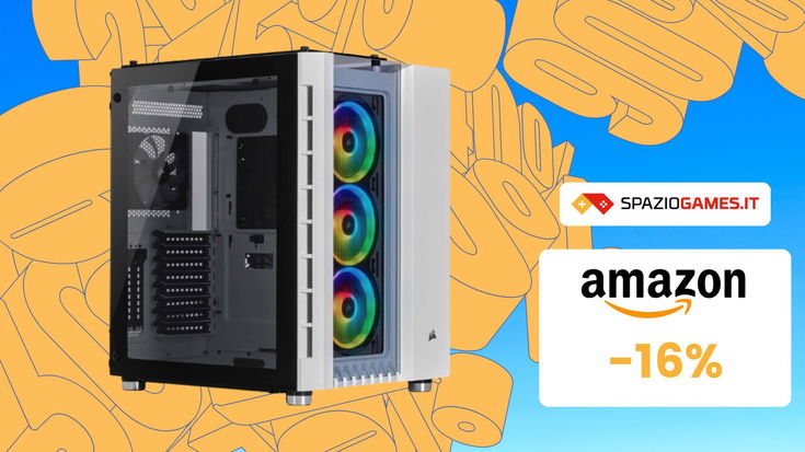 Case Corsair Crystal 680X RGB, CHE PREZZO! Su Amazon risparmi il 16%!