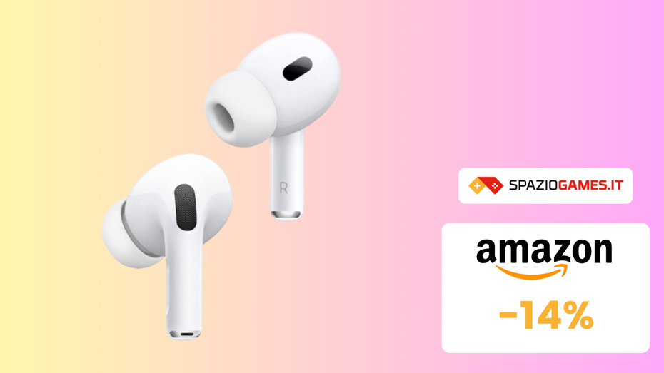 Immagine di OFFERTA SHOCK sugli AirPods Pro 2ª Gen, oggi a MENO DI 250€!