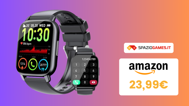 DOPPIO SCONTO su questo smartwatch, lo paghi SOLO 23€!