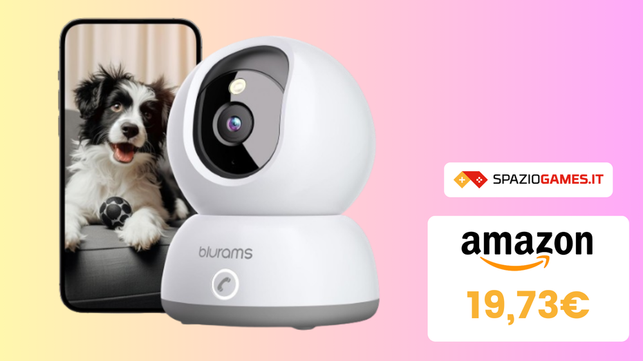 Immagine di Telecamera Wifi 2K prezzo sempre PIÙ BASSO! Su Amazon a soli 19,73€