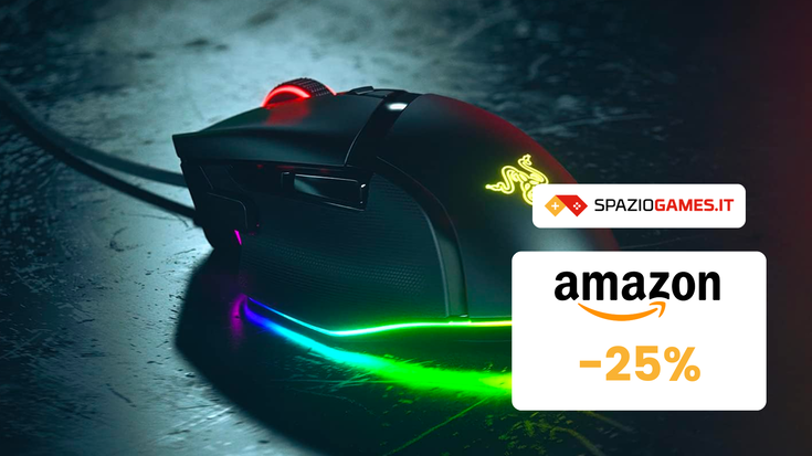 Razer Basilisk V3 ora a PREZZO SUPER: 25% di sconto!