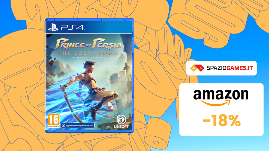 Immagine di L'ottimo Prince of Persia: The Lost Crown lo paghi solo 40€ su Amazon!