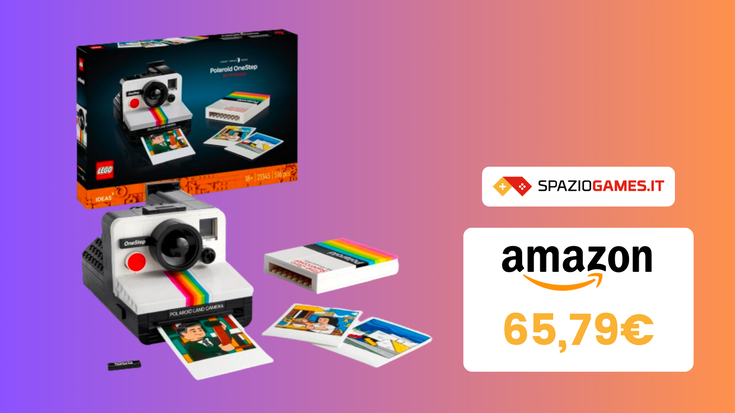 SPLENDIDA Polaroid LEGO ora a soli 65€, in sconto su Amazon!