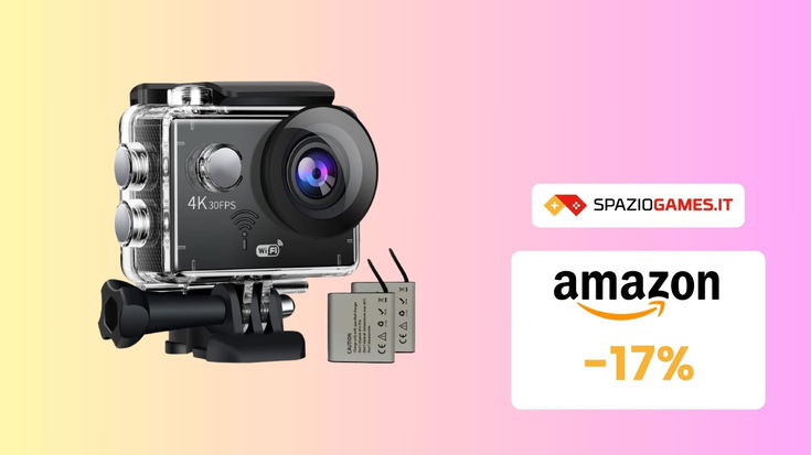 Questa action cam 4K FMAIS è un AFFARE! (-17%)