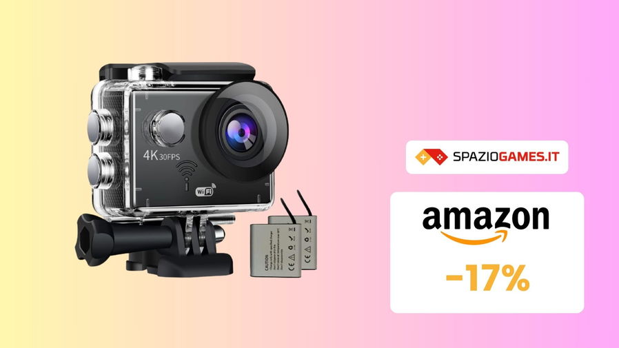 Immagine di Questa action cam 4K FMAIS è un AFFARE! (-17%)