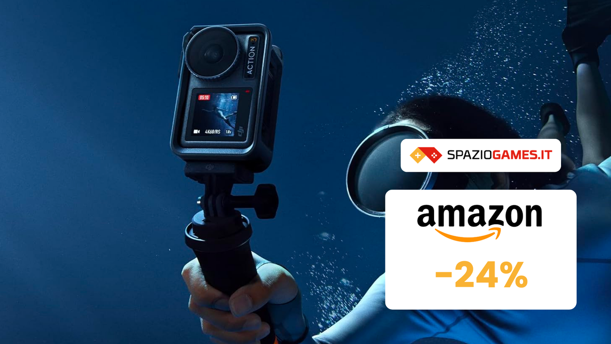 Immagine di DJI Osmo Action 3 ora al PREZZO PIU' BASSO di sempre (-24%)!