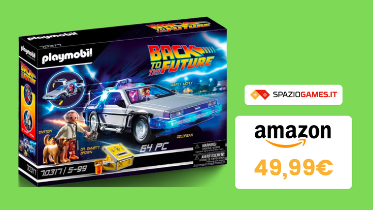 La STUPENDA DeLorean di Playmobil ora costa solo 49€!