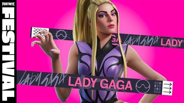 Immagine di Lady Gaga sembra fatta a posta per Fortnite, e viceversa