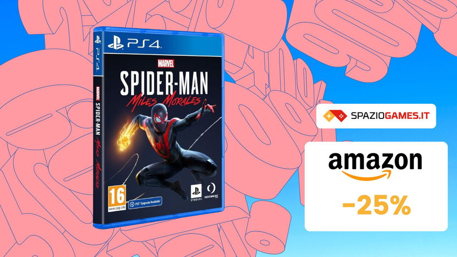 Immagine di SVUOTATUTTO AMAZON: Marvel's Spider-Man Miles Morales in sconto del 30%