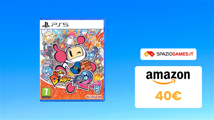 Immagine di AFFARE sul divertente Super Bomberman R2: oggi solo 40€ su Amazon!