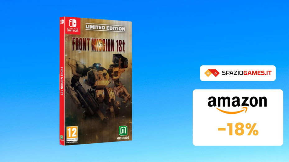 Immagine di AFFARE! Front Mission 1st Limited Edition per Switch a meno di 37€! (-18%)