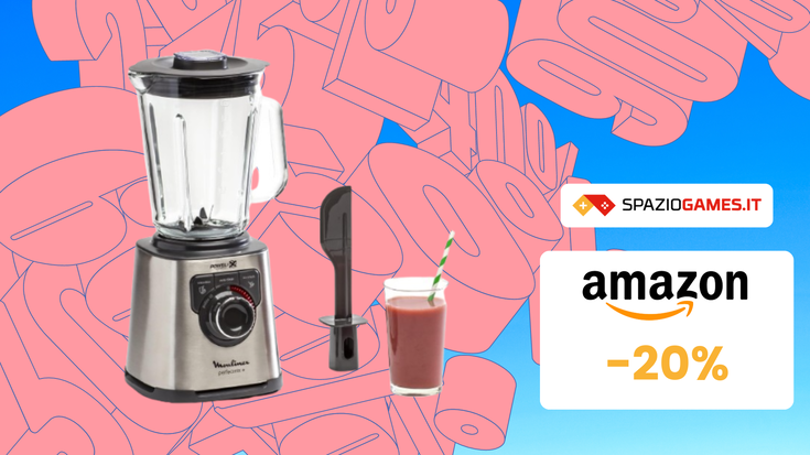 SVUOTATUTTO AMAZON: Moulinex PerfectMix in sconto del 20%