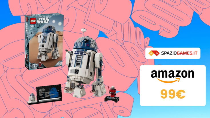 Prenota il set LEGO Star Wars R2-D2 a meno di 100 euro su Amazon!