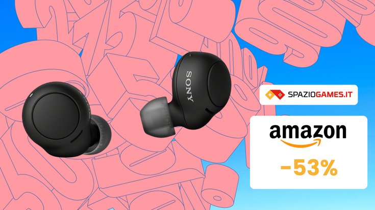 SUPER SCONTO del 53% sulle Cuffie True Wireless Sony!