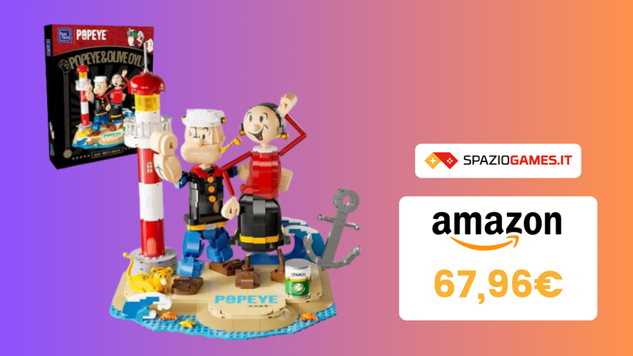 Immagine di PREZZO TOP! Set da costruzione di Popeye e Olivia a 20€ in meno