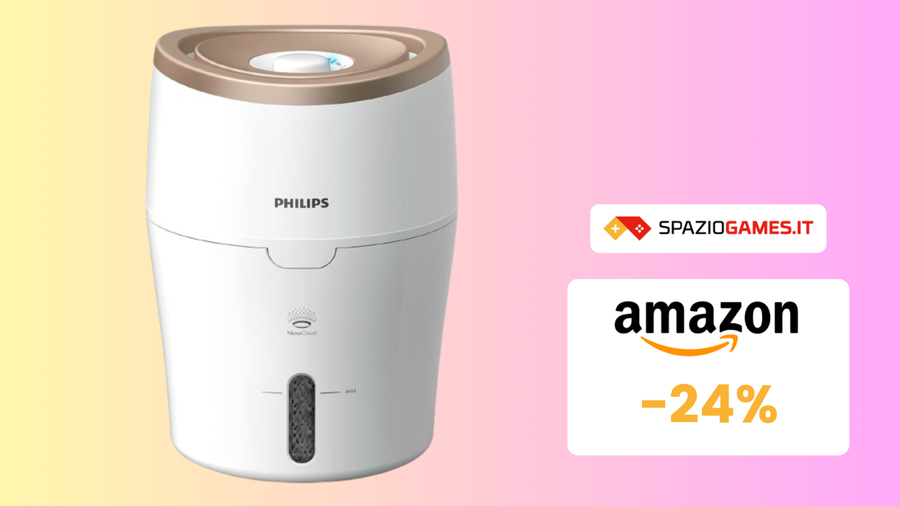 Immagine di Umidificatore Philips in SUPER SCONTO: ora al -24%!